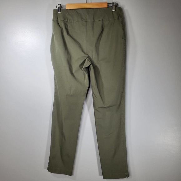 Chico's Fabulously Slimming 4-Way Stretch Pants Army Green Size .5 / Small - Picture 4 of 12